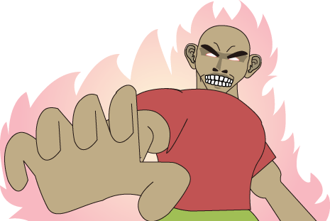 破壊村のスキンシップ