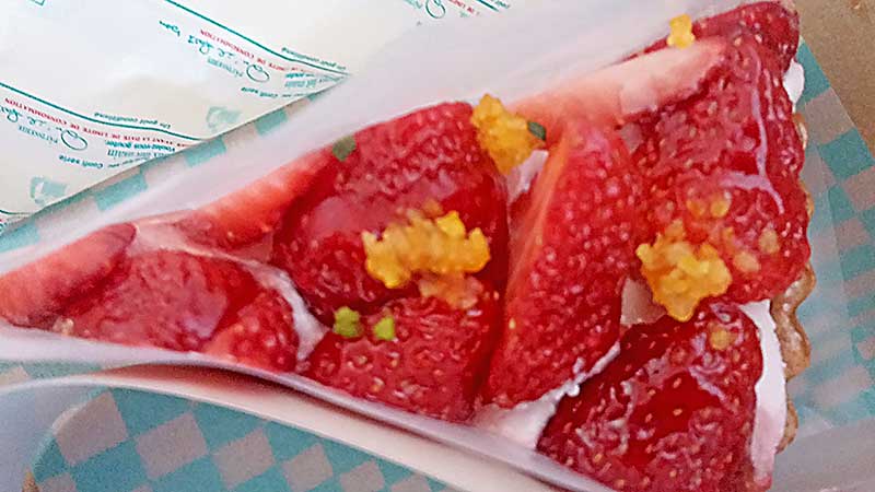 いちごムースタルト