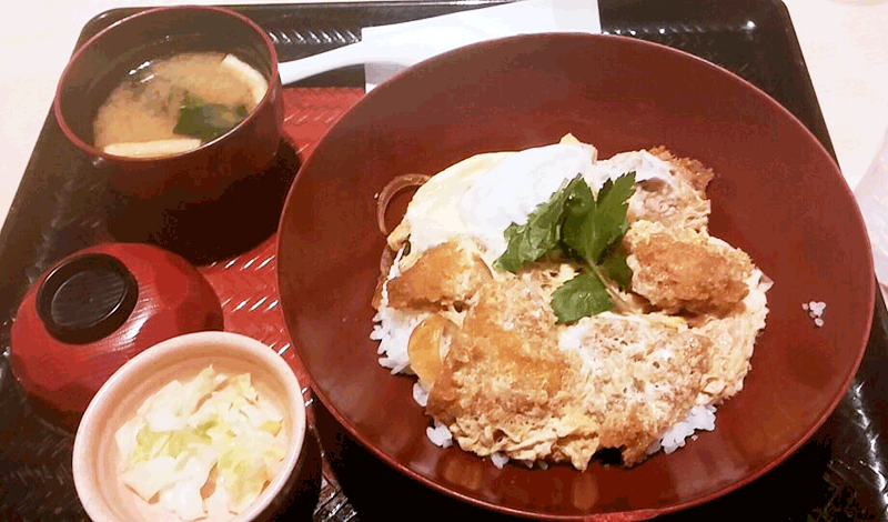 四元豚ヒレかつの玉子とじご飯