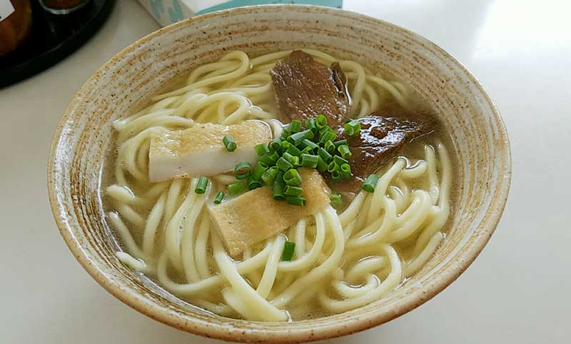 昼飯の宮古そば