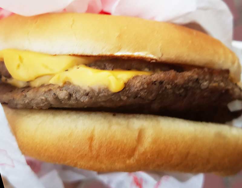 ダブルチーズバーガー