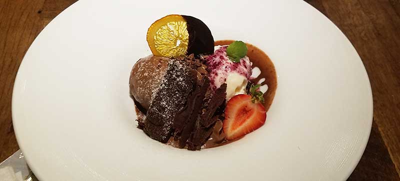 締めのデザート