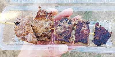 霜降りステーキ