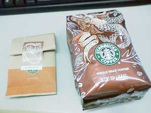スタバのコーヒー