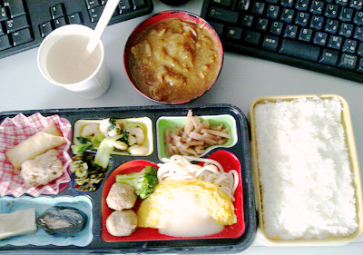 ボリューム満点の弁当