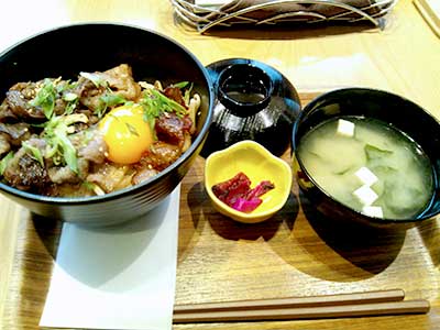 あしたか牛のスタミナ丼