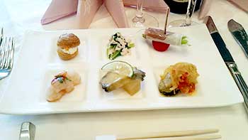 披露宴の食事1