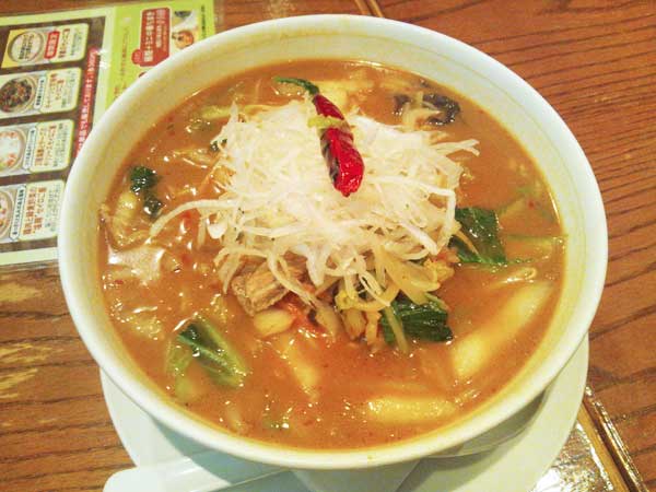 辛味噌タンメン