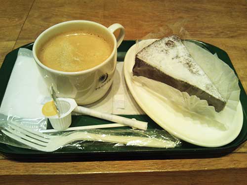 ガトーショコラとケーキ