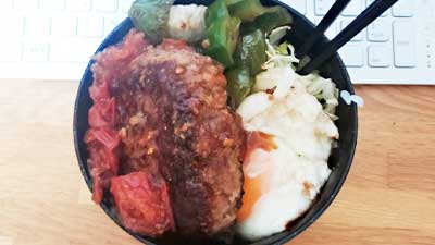 ハンバーグ丼