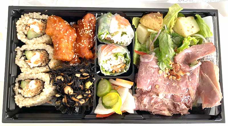 朝飯の弁当