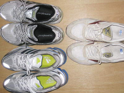 ロードシューズ3足