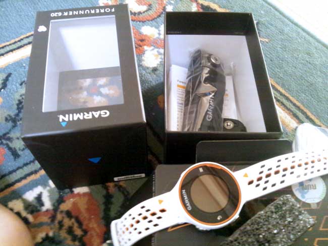 ガーミン620開封！