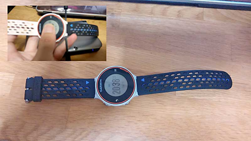 ガーミン620ベルト交換2