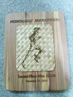 ホノルルマラソンからの盾