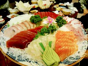 合宿二日目、夕食１