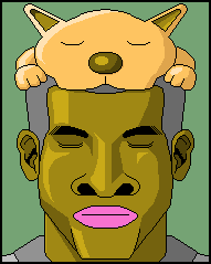 おじさん「フフフ・・・うちのワンちゃん、気に入ってくれたかな？ねえ、おじさんのほんわかスマイルとワンちゃんどっちがかわいい？どっちがかわいい？」