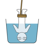 吊るすタイプの半身浴