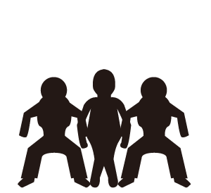 貧乏ゆすりに挟まれた